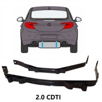 Cinghie serbatoio carburante per Opel Insignia 2008-2017 17019