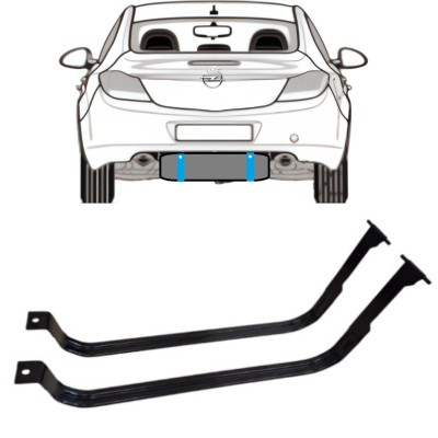 Cinghie serbatoio carburante per Opel Insignia 2008-2017 15991