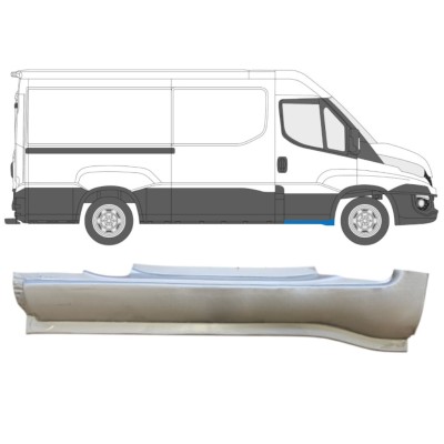 Pannello di riparazione sottoporta anteriore per Iveco Daily 2014-2016 / Destra 14739