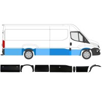 Set di modanature laterali per Iveco Daily 2014-2019 / Destra / 11981