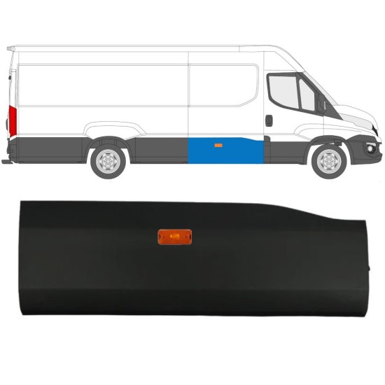 Modanatura laterale con lampada per Iveco Daily 2014-2019 / Destra / Set 11973