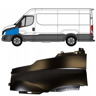 Parafango anteriore per Iveco Daily 2019- / Sinistra 17108
