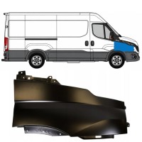 Parafango anteriore per Iveco Daily 2019- / Destra 17107
