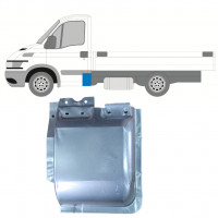 Lamiera di riparazione dell'angolo posteriore per Iveco Daily 2000-2012 / Sinistra / Cabina singola 7659