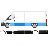 Modanatura laterale per Iveco Daily 2014-2019  / LWB / Sinistra / Set 11982