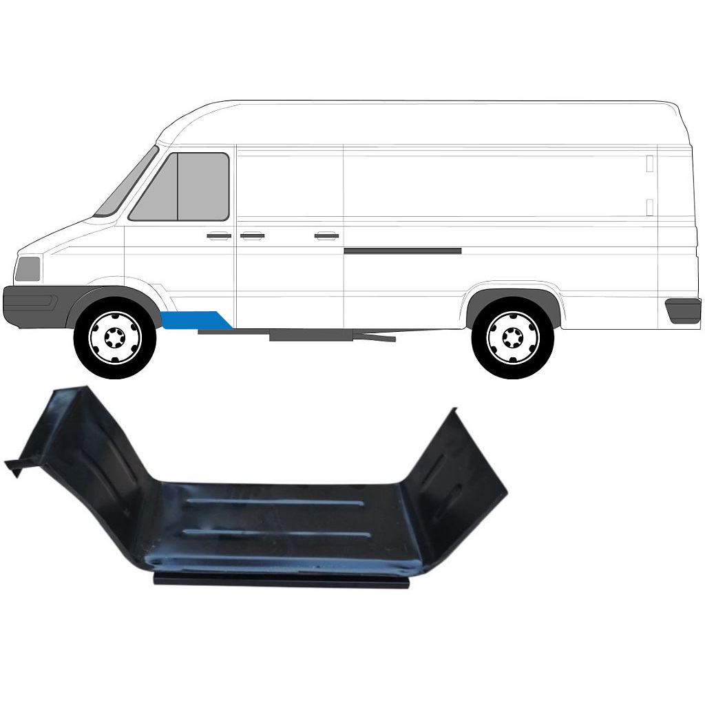Pannello Di Riparazione Gradino Anteriore Per Iveco Daily 1985-1999 / Sinistra 6792