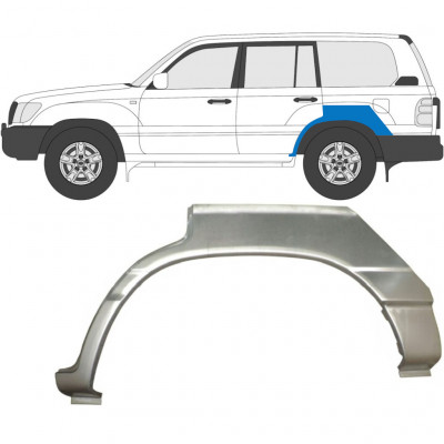 TOYOTA LAND CRUISER 1998-2007 PASSARUOTA POSTERIORE / SINISTRA