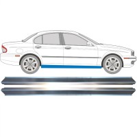 Pannello di riparazione sottoporta lamiera per Jaguar X-Type CF-1 2001-2009 / Sinistra+Destra / Set 16146