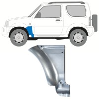 Pannello di riparazione parafango anteriore per Suzuki Jimny 1998-2018 / Sinistra 15860