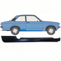 Pannello di riparazione sottoporta lamiera per Opel Kadett C 1973-1979 / Destra 8782