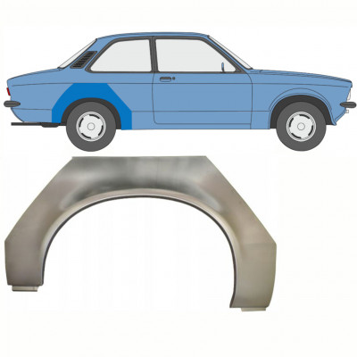 Pannello di riparazione parafango posteriore per Opel Kadett C 1973-1979 / Destra 8784