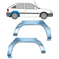 Pannello di riparazione parafango posteriore per Opel Kadett E Astra 1984-1993 / Sinistra+Destra / Set 9726