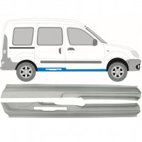 Pannello di riparazione sottoporta lamiera per Renault Kangoo 1997-2008 / Sinistra+Destra / Set 9900