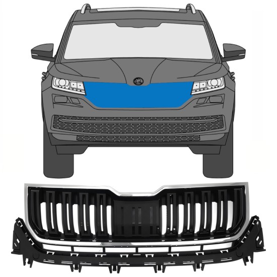 Griglia per Skoda Kodiaq 2016-2023 / Set 7546