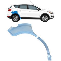 Pannello di riparazione parafango posteriore per Ford Kuga 2008-2013 / Destra / Set 17082