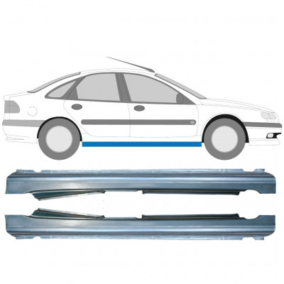 Pannello di riparazione sottoporta lamiera per Renault Laguna 1994-2001 / Sinistra+Destra / Set 9655