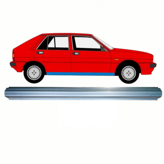 Pannello di riparazione sottoporta lamiera per Lancia Delta 1993-1999 / Sinistra = Destra (simmetrico) 8843