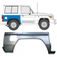 Pannello di riparazione parafango posteriore per Toyota Land Cruiser 1984-1993 / Destra 7056