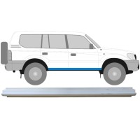 Pannello di riparazione sottoporta lamiera per Toyota Land Cruiser J90 1996-2002 / Sinistra = Destra (simmetrico) 14846 Pannello di riparazione sottoporta lamiera per Toyota Land Cruiser J90 1996-2002 / Sinistra = Destra (simmetrico) 14846