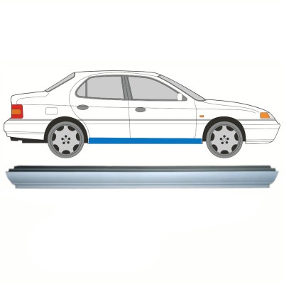 Pannello di riparazione sottoporta lamiera per Hyundai Lantra 1990-1995 / Sinistra = Destra (simmetrico) 8614