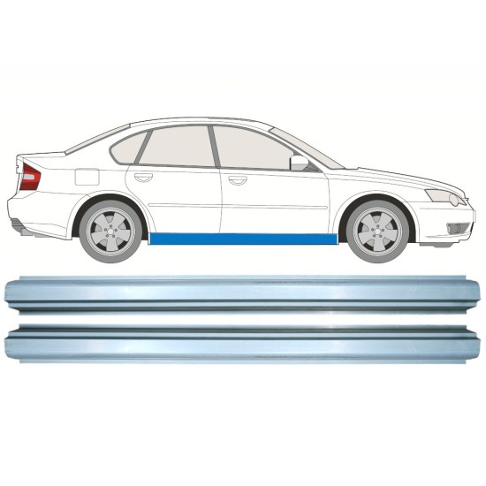 Pannello di riparazione sottoporta lamiera per Subaru Legacy 2003-2009 / Sinistra+Destra / COMBI / SEDAN 16998