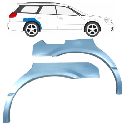 Pannello di riparazione parafango posteriore per Subaru Legacy 1998-2004 / Sinistra+Destra / COMBI / SEDAN / Set 9189