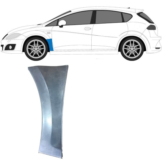Pannello di riparazione parafango anteriore per Seat Leon 2005-2012 / Sinistra 15734