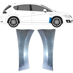 Pannello di riparazione parafango anteriore per Seat Leon 2005-2012 / Sinistra+Destra / Set 9606