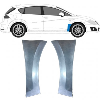 Pannello di riparazione parafango anteriore per Seat Leon 2005-2012 / Sinistra+Destra 9606