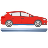 Pannello di riparazione sottoporta inferiore per Seat Leon 2012-2020 / Destra 16982