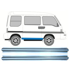 Pannello di riparazione sottoporta lamiera per Subaru Libero 1983-1998 / Sinistra = Destra (simmetrico) / Set 11306