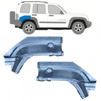 Pannello di riparazione sezione posteriore parafango posteriore per Jeep Liberty 2001-2008 / Sinistra+Destra / Set 9914