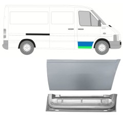 Pannello di riparazione porta anteriore per Volkswagen LT 1996-2005 / Destra / Set 16557