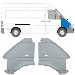 Parafango anteriore per Volkswagen LT 1996-2005 / Sinistra+Destra / Set 9742