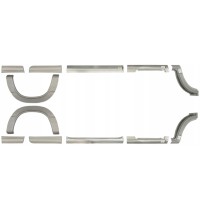 Set di pannelli di riparazione per Volkswagen LT 1996-2005 / Sinistra+Destra / 14388