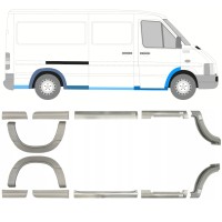 Set di pannelli di riparazione per Volkswagen LT 1996-2005 / Sinistra+Destra / 14388