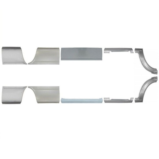 Set di pannelli di riparazione per Volkswagen LT 1996-2005 / Sinistra+Destra 16612