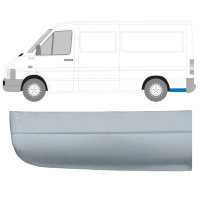 Pannello di riparazione sezione inferiore parafango posteriore per Volkswagen LT 1996-2005 / Sinistra 13837
