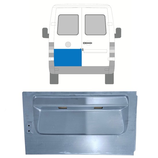 Pannello di riparazione porta posteriore per Volkswagen LT 1996-2005 / Sinistra 16588