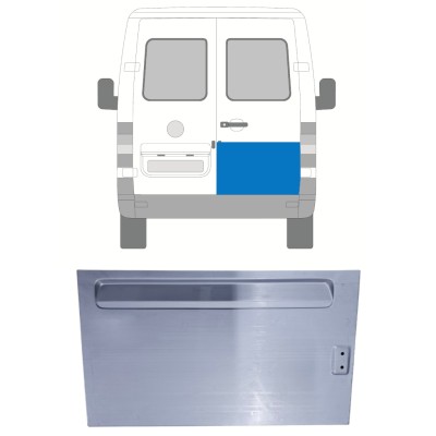 Pannello di riparazione porta posteriore per Volkswagen LT 1996-2005 / Destra 16589
