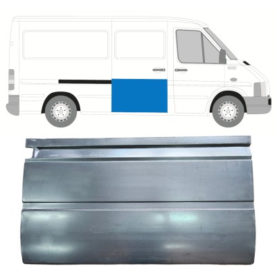 Pannello di riparazione porta scorrevole esterno per Volkswagen LT 1996-2005 / Destra 16596