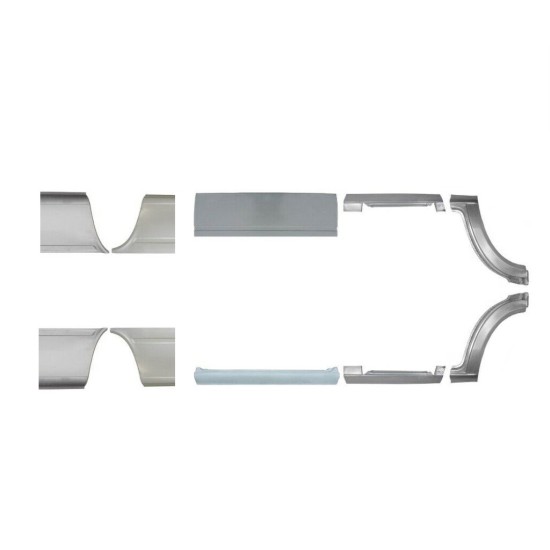 Set di pannelli di riparazione per Volkswagen LT 1996-2005 / Sinistra+Destra 16613