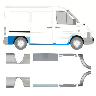Set di pannelli di riparazione per Volkswagen LT 1996-2005 / Sinistra+Destra 16613