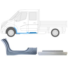 Set di pannelli di riparazione per Renault Master 2010- / Sinistra / 14914