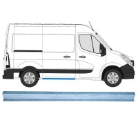 Pannello di riparazione sottoporta porta scorrevole per Renault Master 2010- / Destra 14917 Pannello di riparazione sottoporta porta scorrevole per Renault Master 2010- / Destra 14917