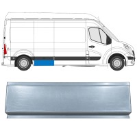 Pannello di riparazione sezione anteriore parafango posteriore per Renault Master 2010-2024 / Sinistra = Destra (simmetrico) 17293