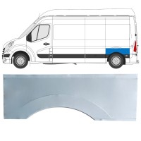 Pannello di riparazione parafango posteriore per Opel Movano 2010-2021 / Sinistra 16822
