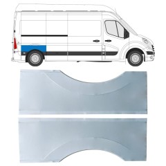 Pannello di riparazione parafango posteriore per Opel Movano 2010-2021 / Sinistra+Destra 16823