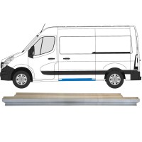 Pannello di riparazione sottoporta porta scorrevole per Renault Master 2010- / Sinistra 14915 Pannello di riparazione sottoporta porta scorrevole per Renault Master 2010- / Sinistra 14915