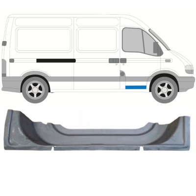 Pannello di riparazione porta anteriore interno per Nissan Interstar 2002-2010 / Destra 16865